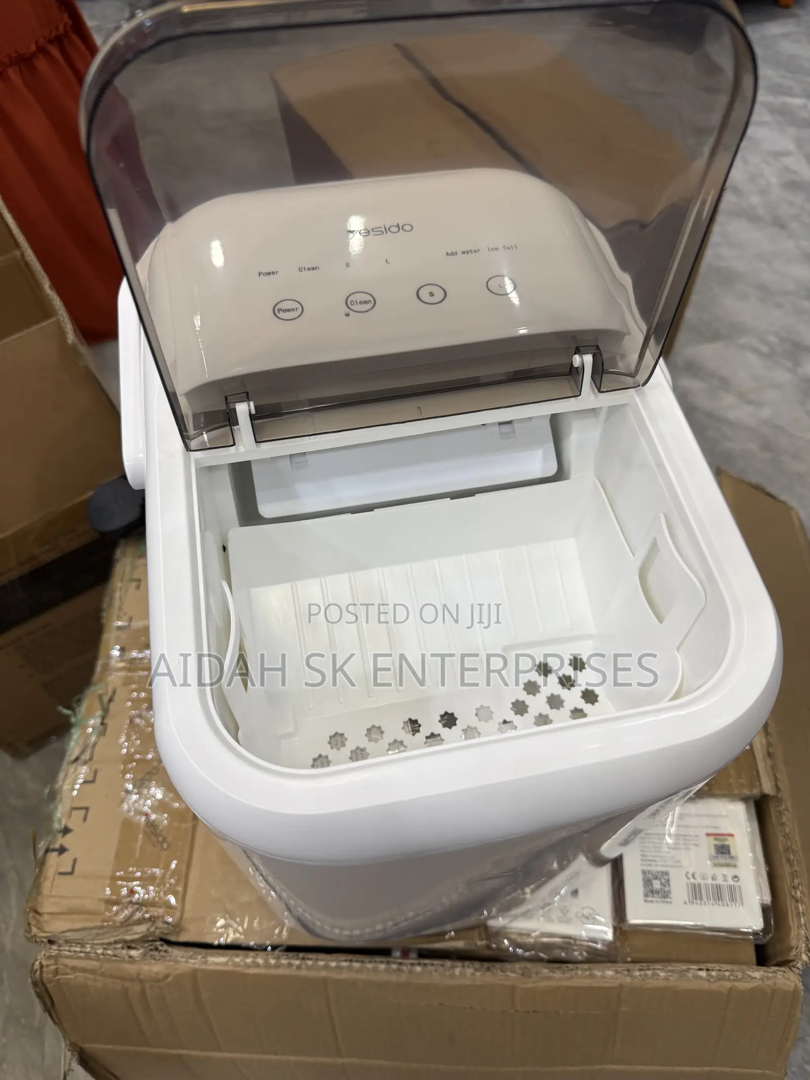 Yesido Ice Making Machine – Rapid Portable Ice Maker