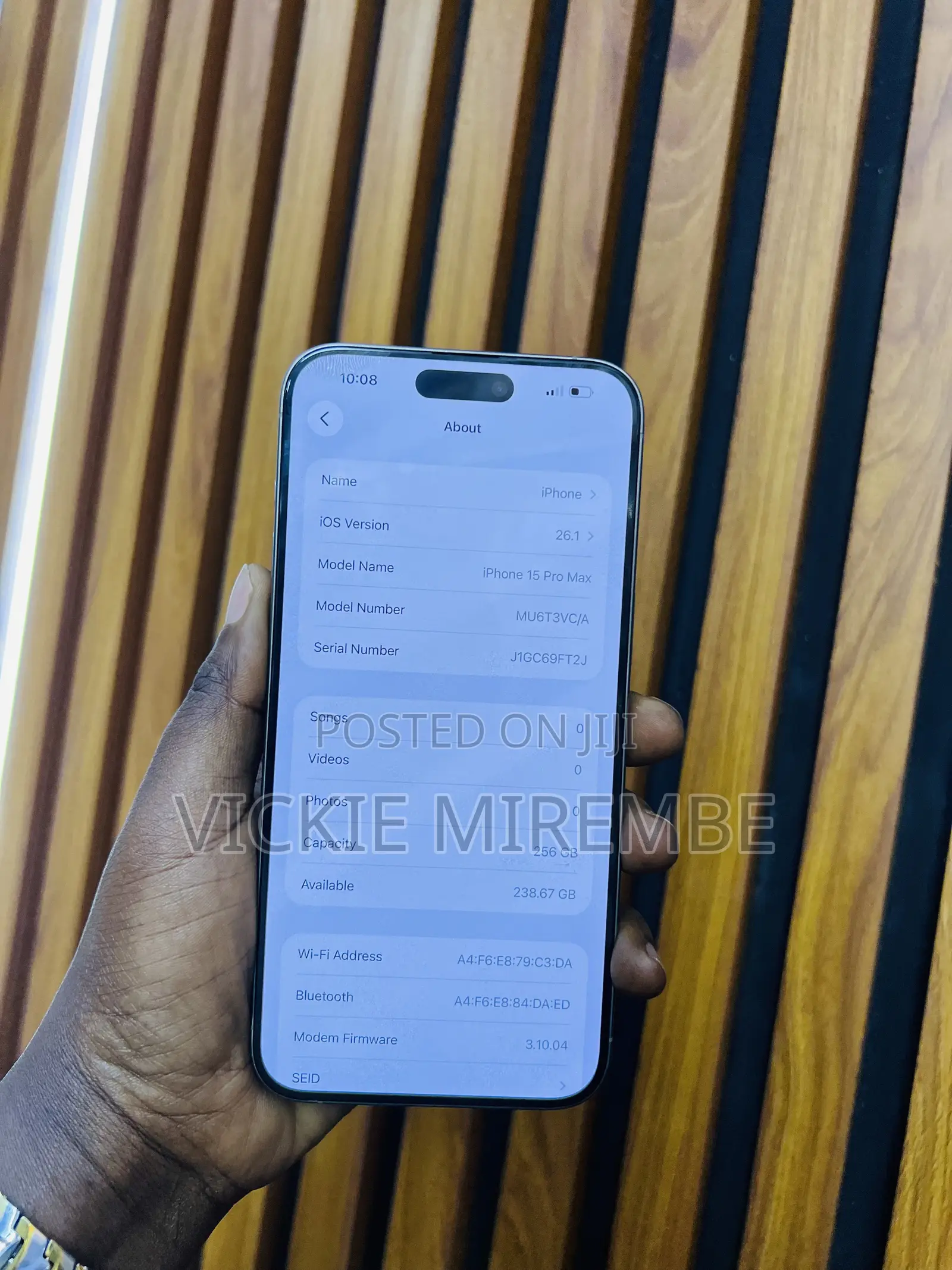Apple iPhone 15 Pro Max 256 GB Gray