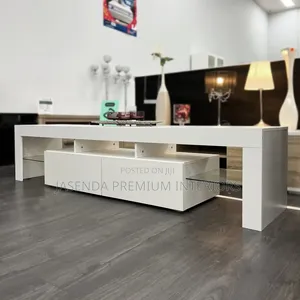 Executive TV Stand 1.6m White | Luxury TV Stand