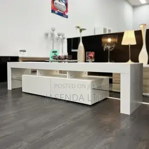Executive TV Stand 1.6m White | Luxury TV Stand
