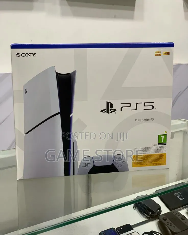 PS5 Slim Brand New Sealed Box Make HDR Graphics Light Up Displays