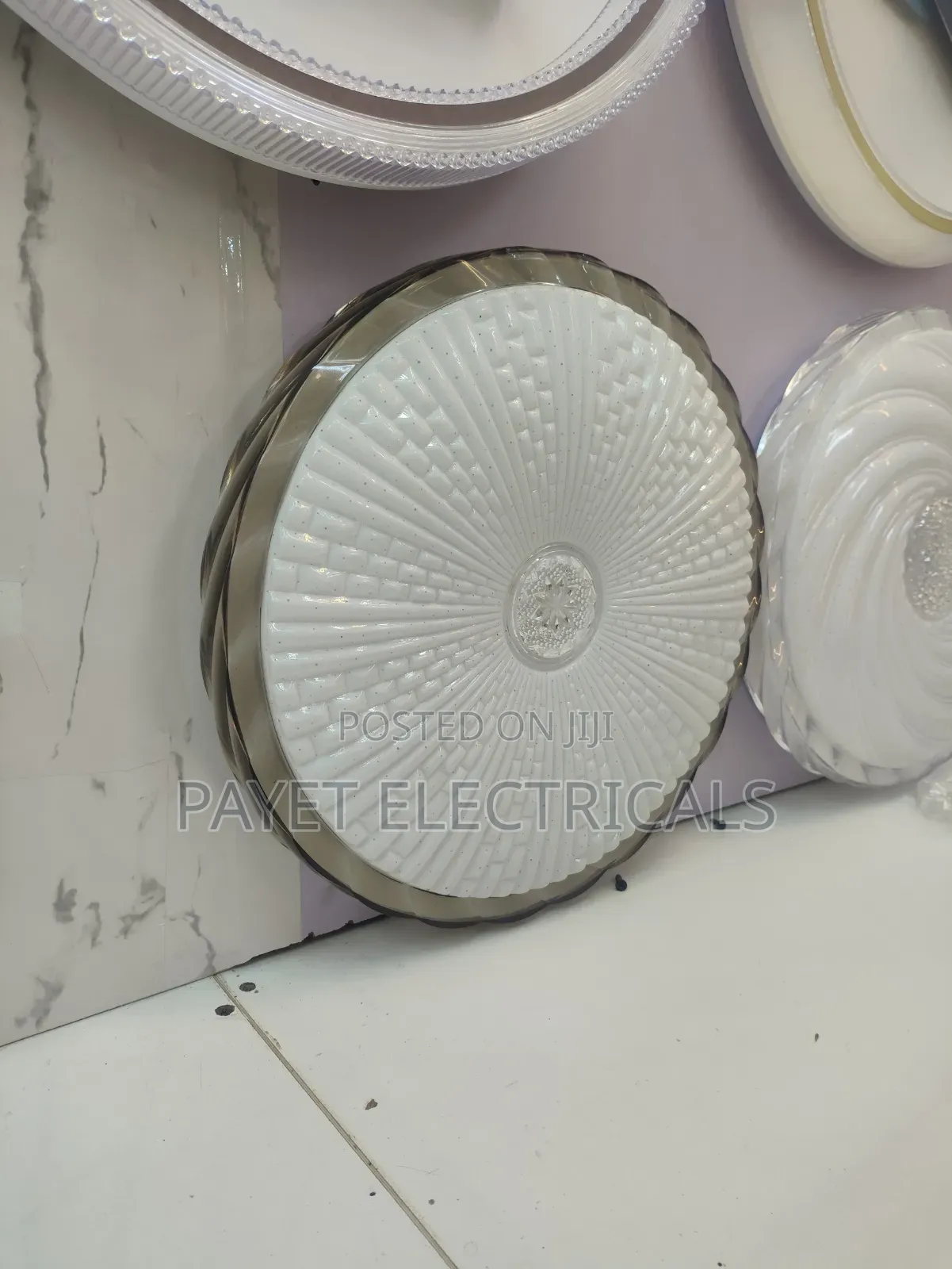 Grey LED Ceiling Light