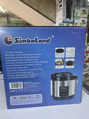 Simbaland Rice Cooker 2.2L RC-221S