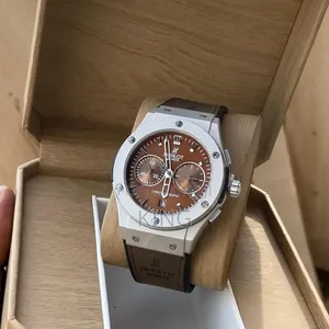 Hublot Geneve Luxury Wristwatch. White Bezel