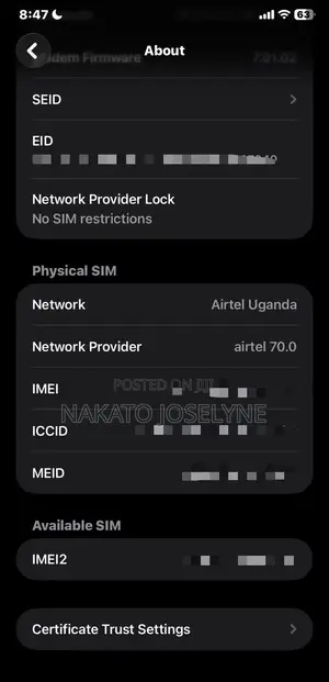 Apple iPhone 11 256 GB Black