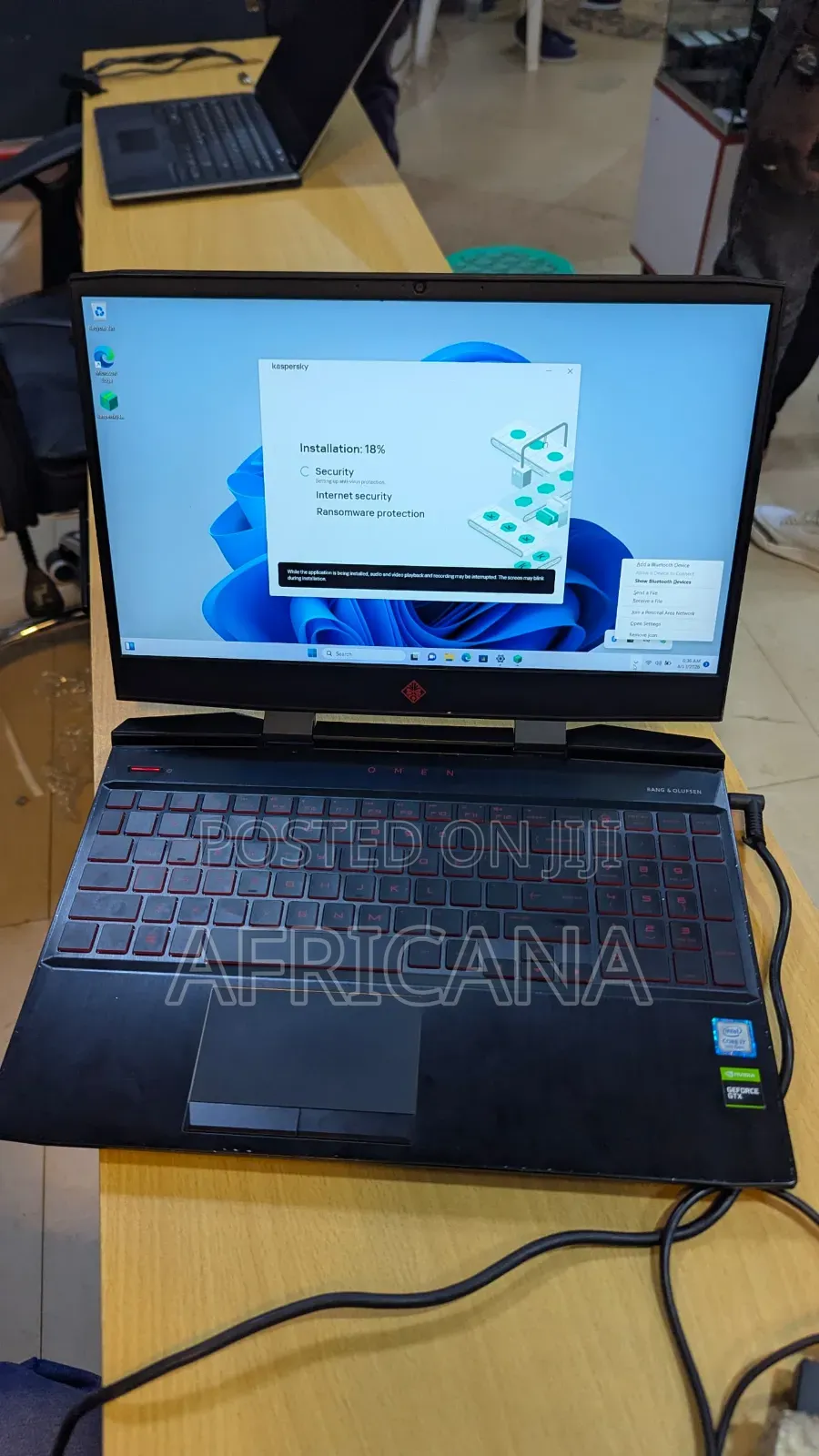 New Laptop HP Omen 15 8GB Intel Core i7 SSD 128GB