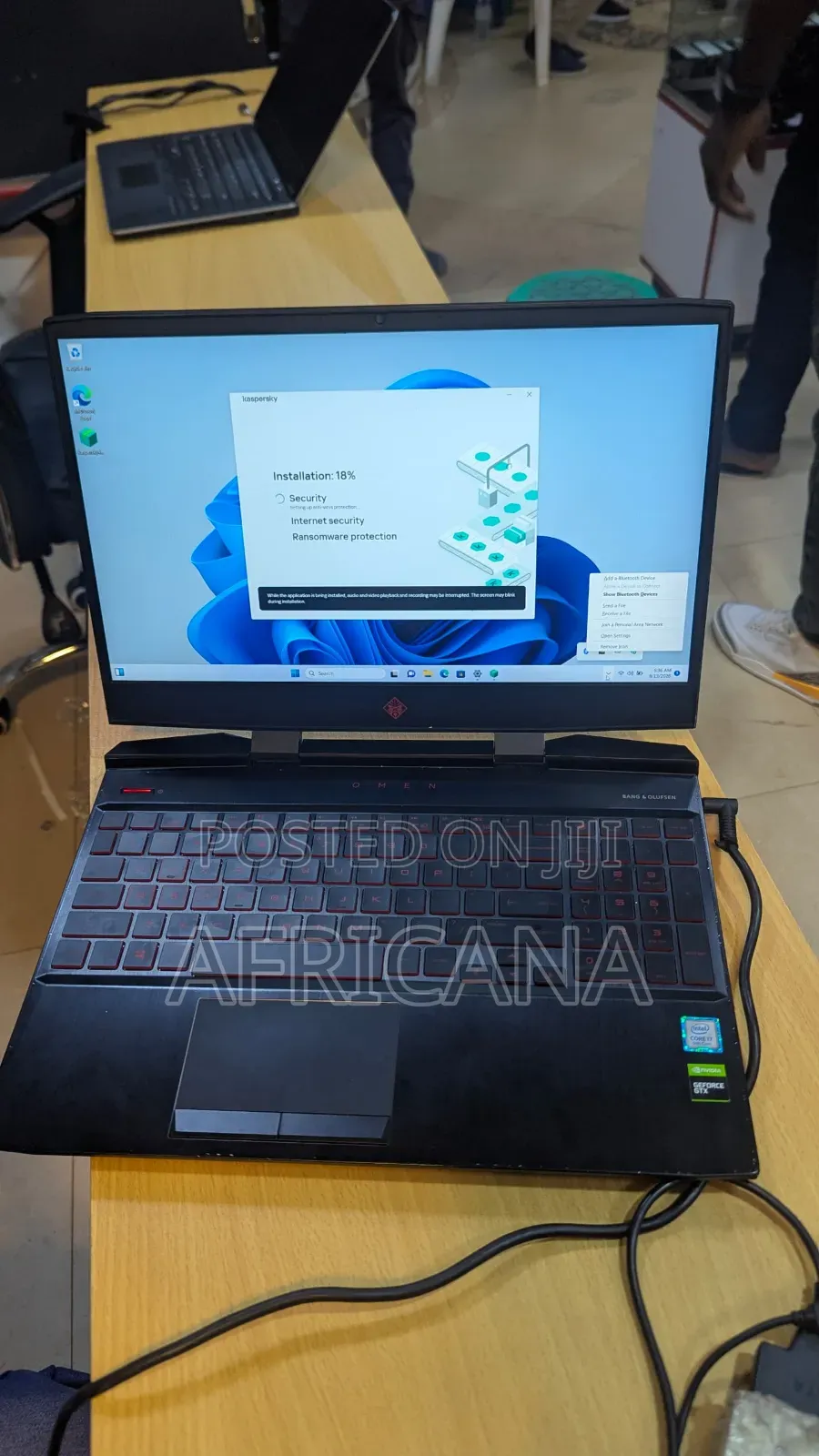 New Laptop HP Omen 15 8GB Intel Core i7 SSD 128GB