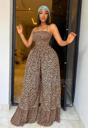 Animal Printed Jumpsuit