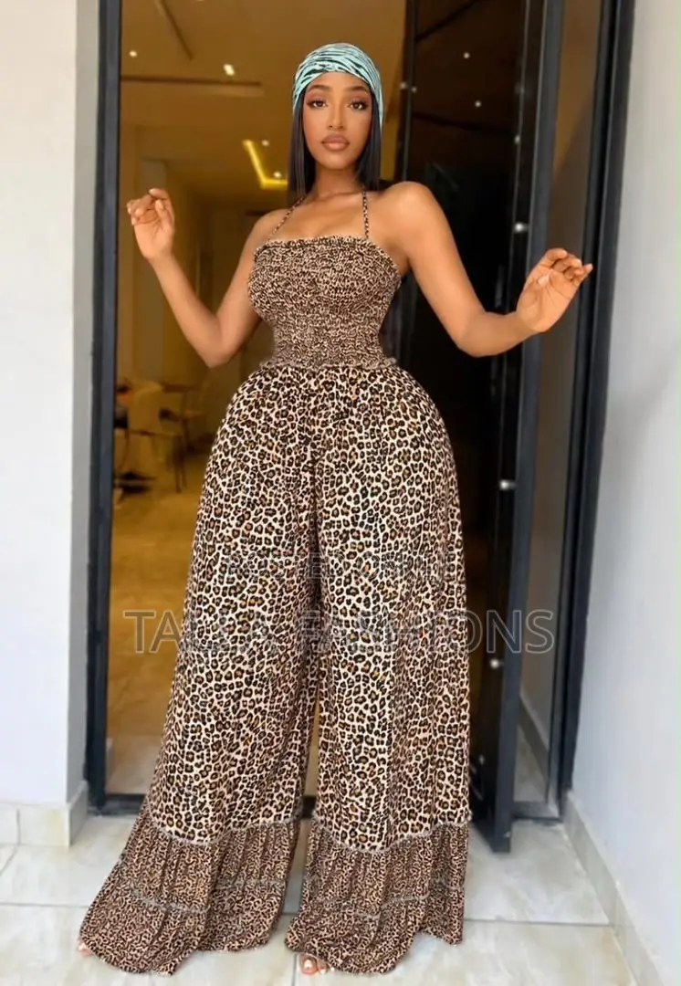Animal Printed Jumpsuit