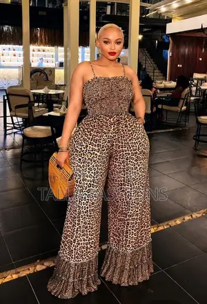 Animal Printed Jumpsuit