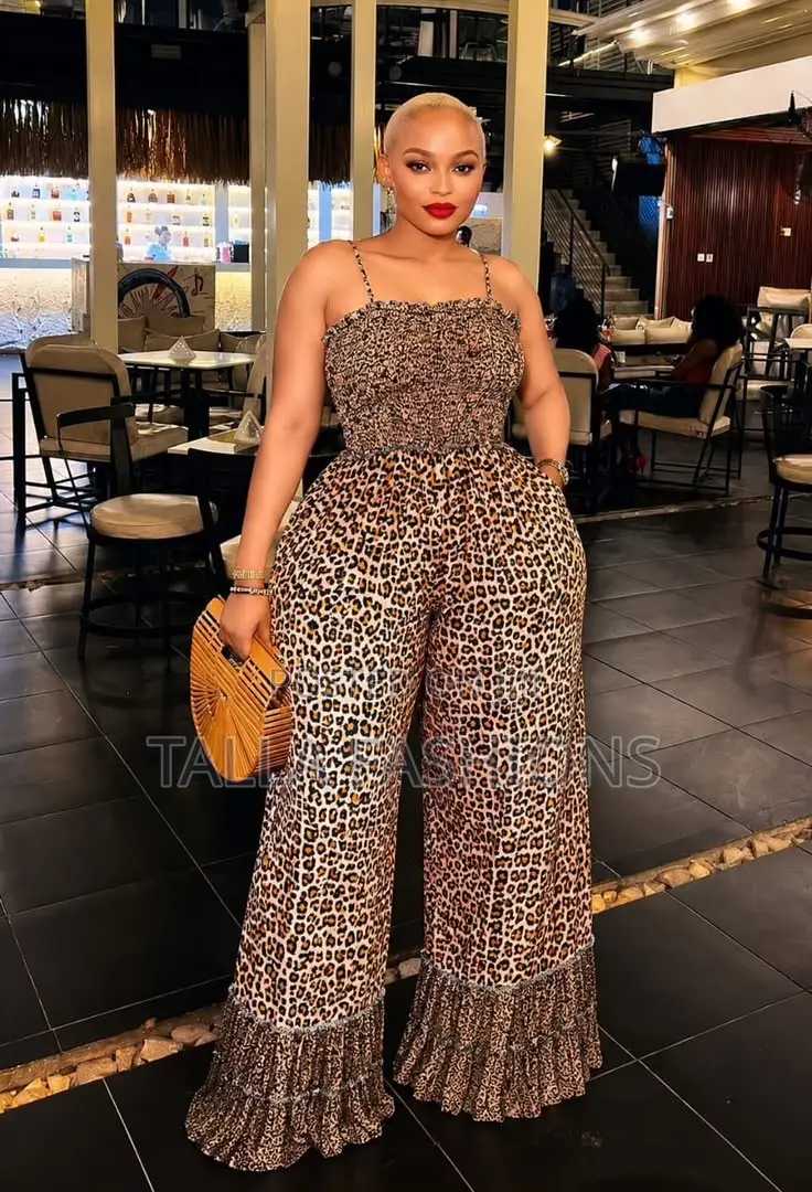 Animal Printed Jumpsuit