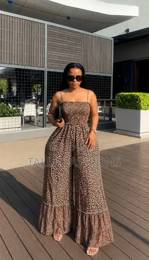 Animal Printed Jumpsuit