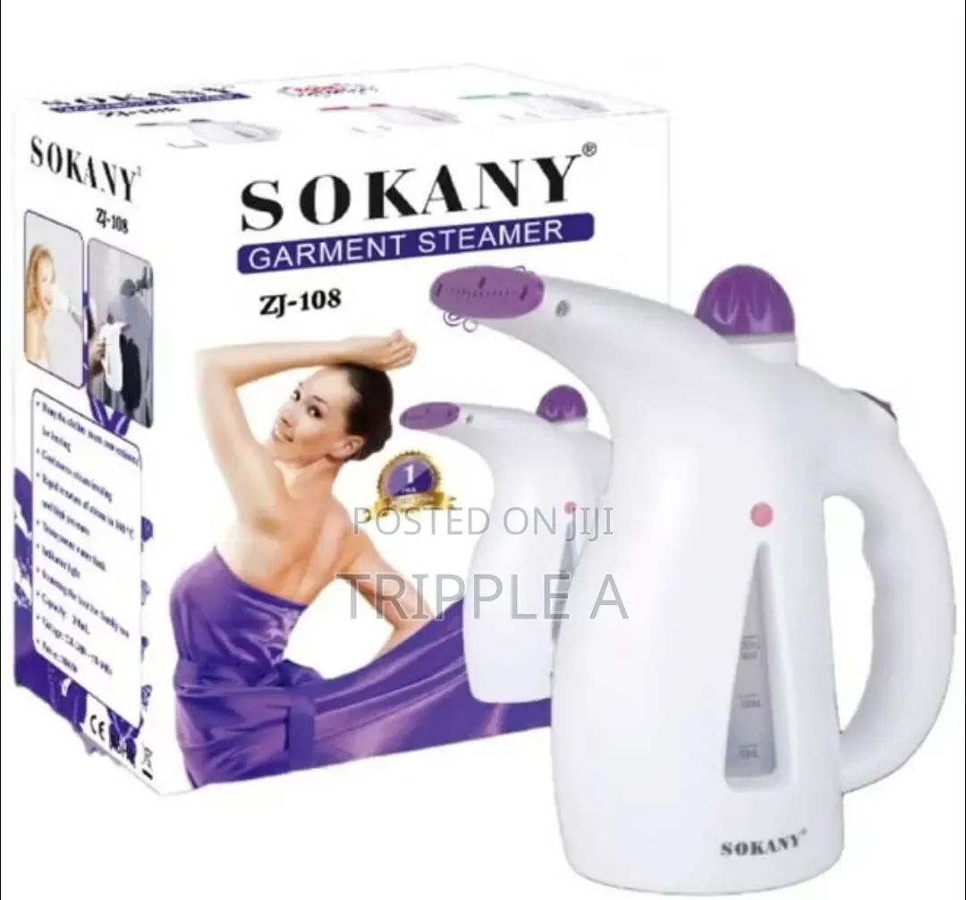 Generic Sokany 2 in 1 Garment and Face Steamer