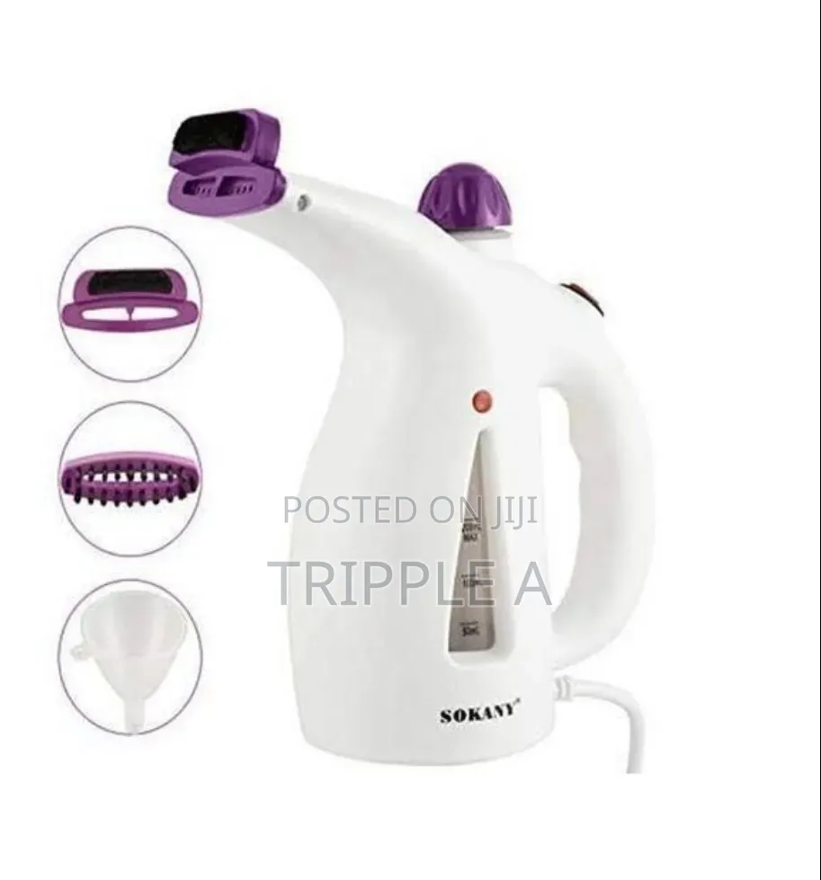 Generic Sokany 2 in 1 Garment and Face Steamer