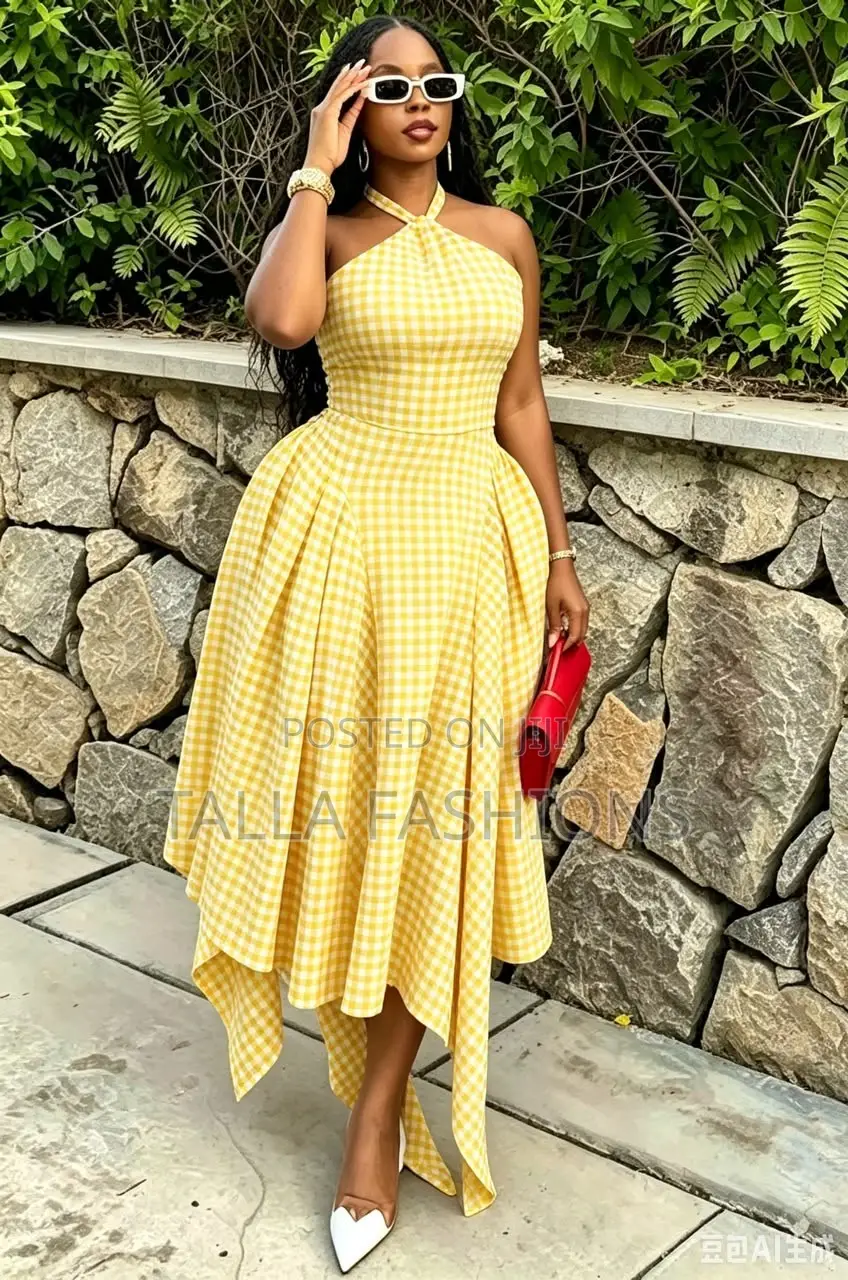 Checked Cute Dress