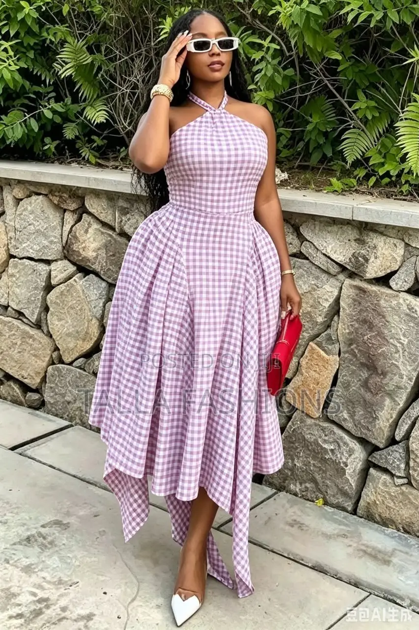 Checked Cute Dress
