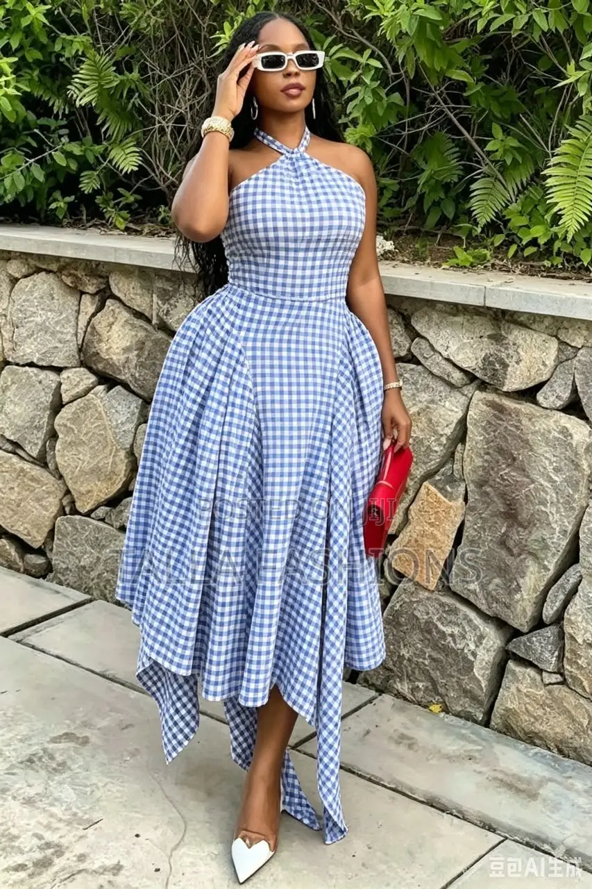 Checked Cute Dress