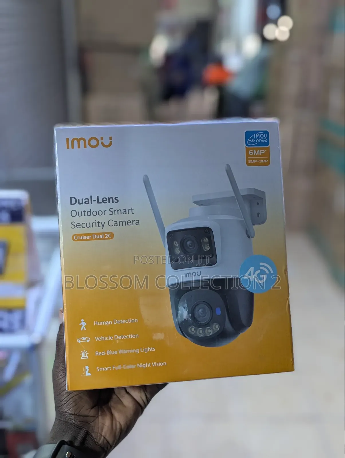 Imou Dual Lens Outdoor Smart Security Camera for Simcard