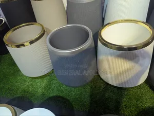 Fashionable Round Trash Can