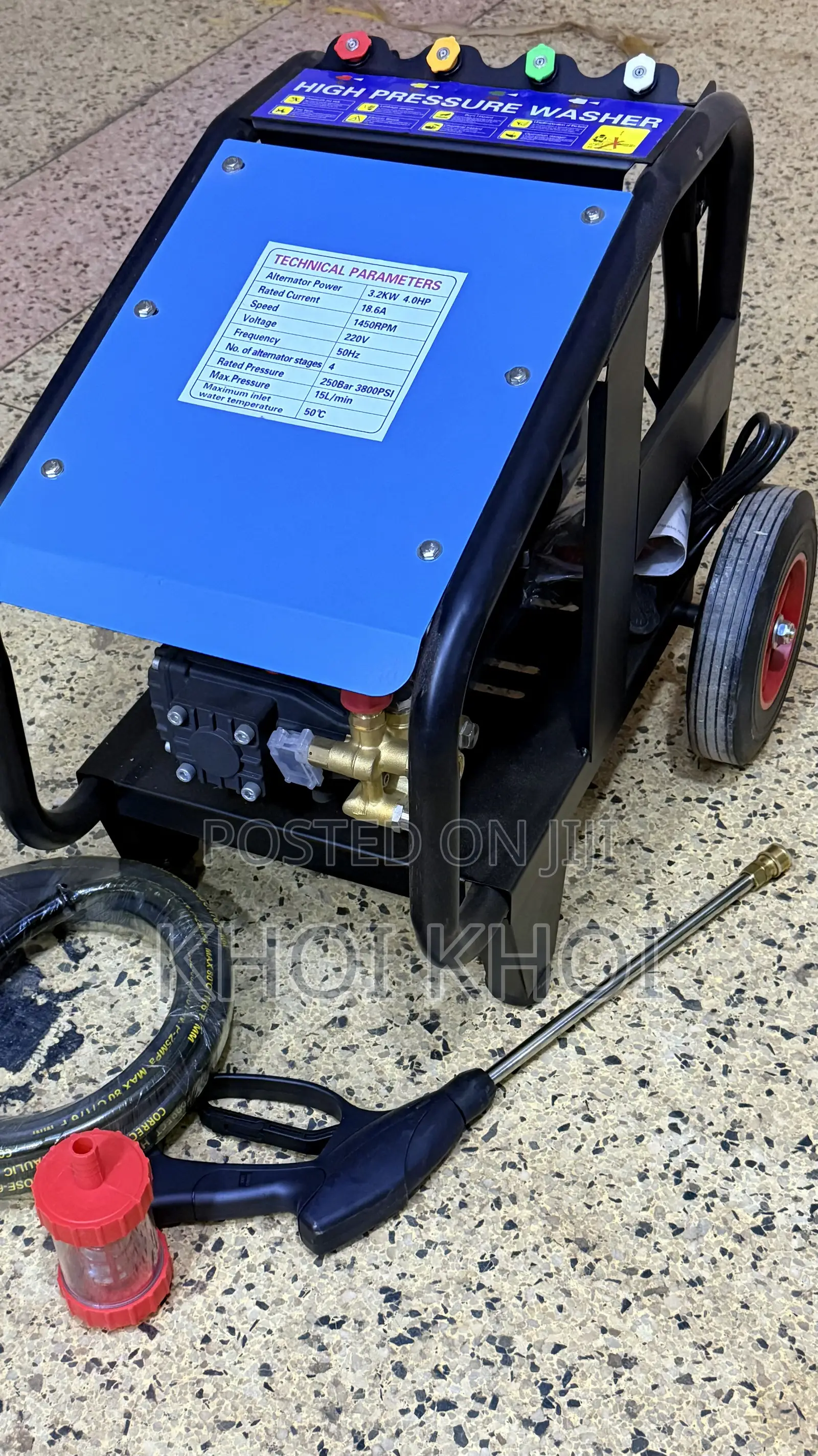 High Pressure Washer Italy