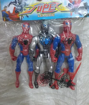 3 in a Pack Spiderman Toys for Kids