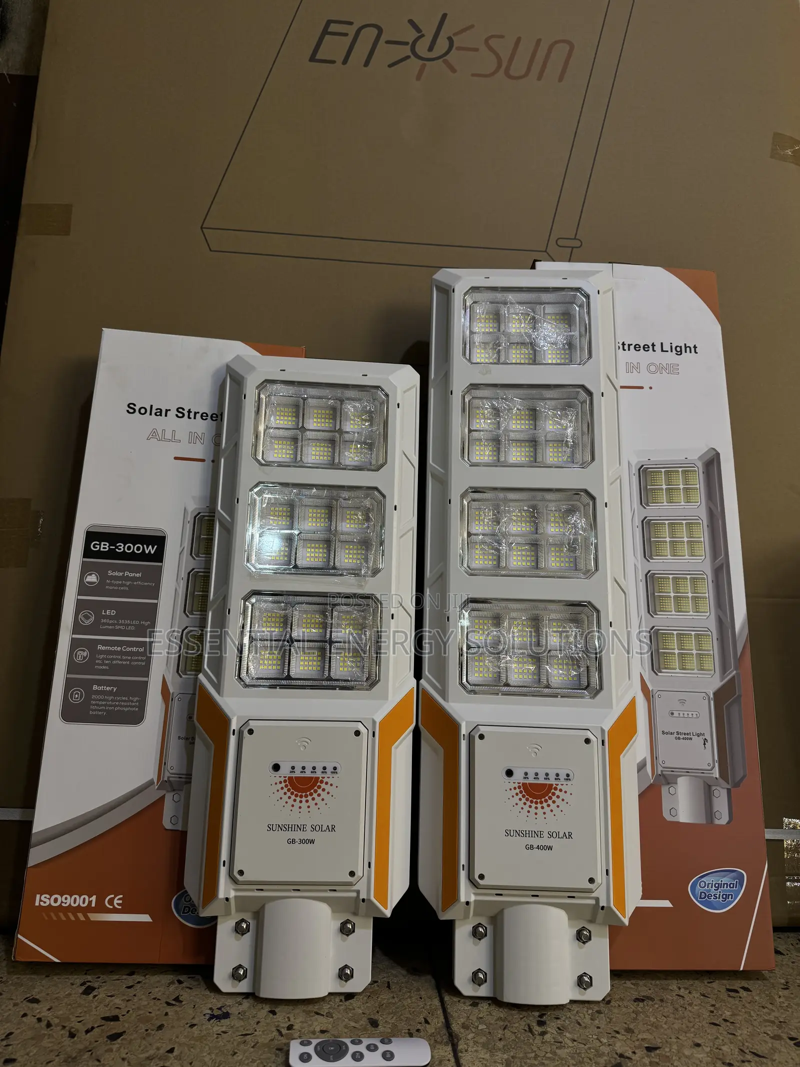 400w All in One Solar Street Light
