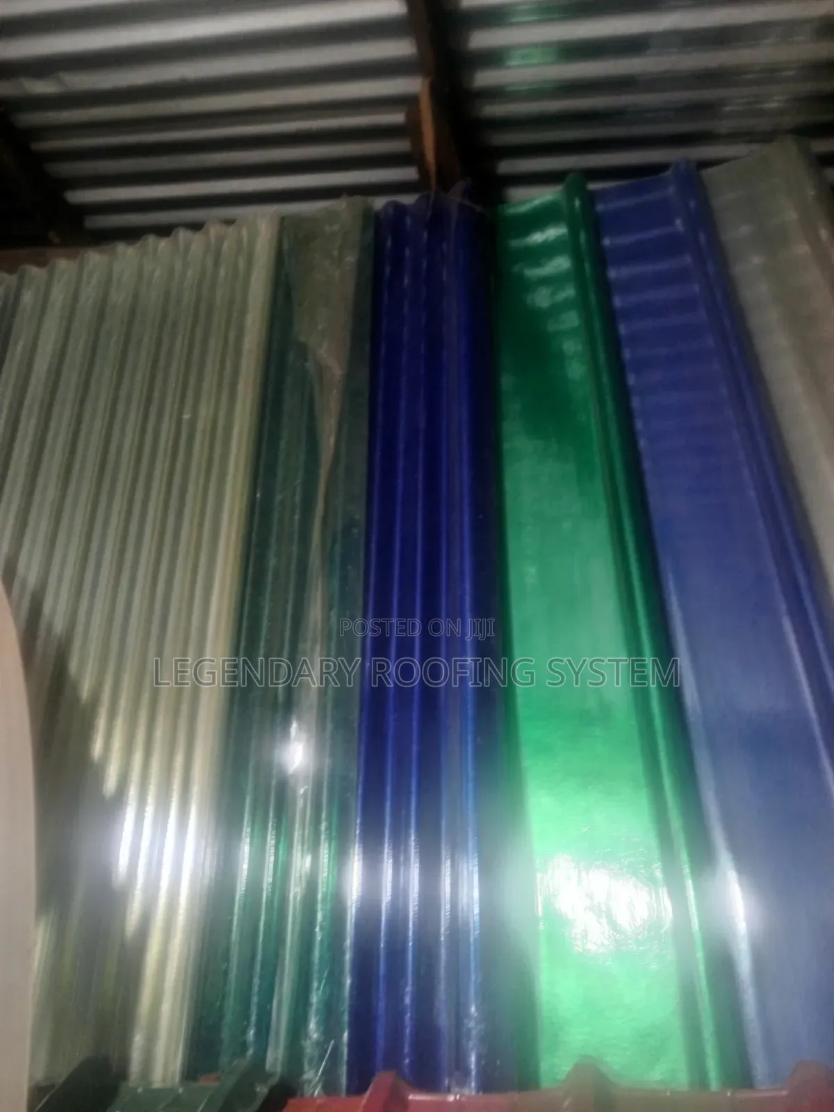 Transparent Iron Sheets Fibre