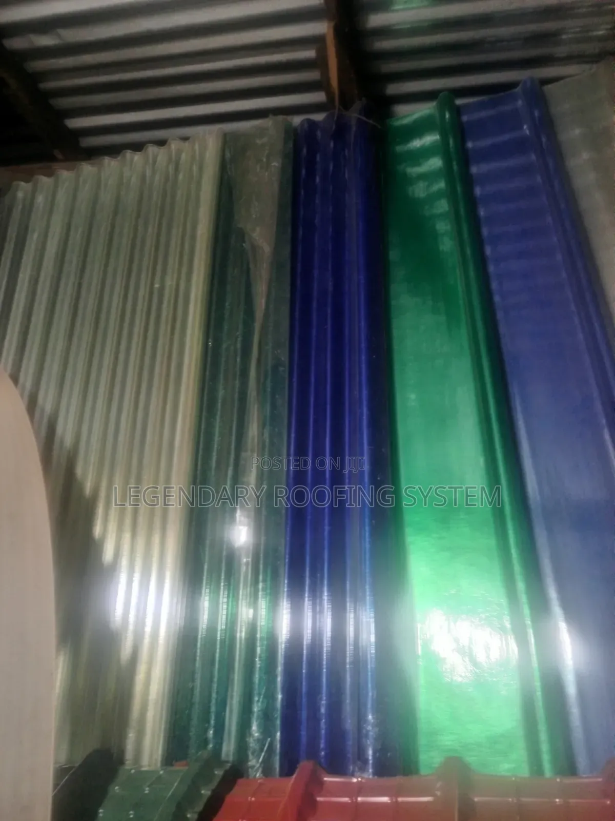 Transparent Iron Sheets Fibre
