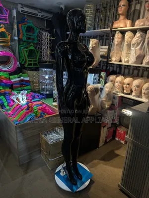 Black, Full-Body Curvy Female Mannequin