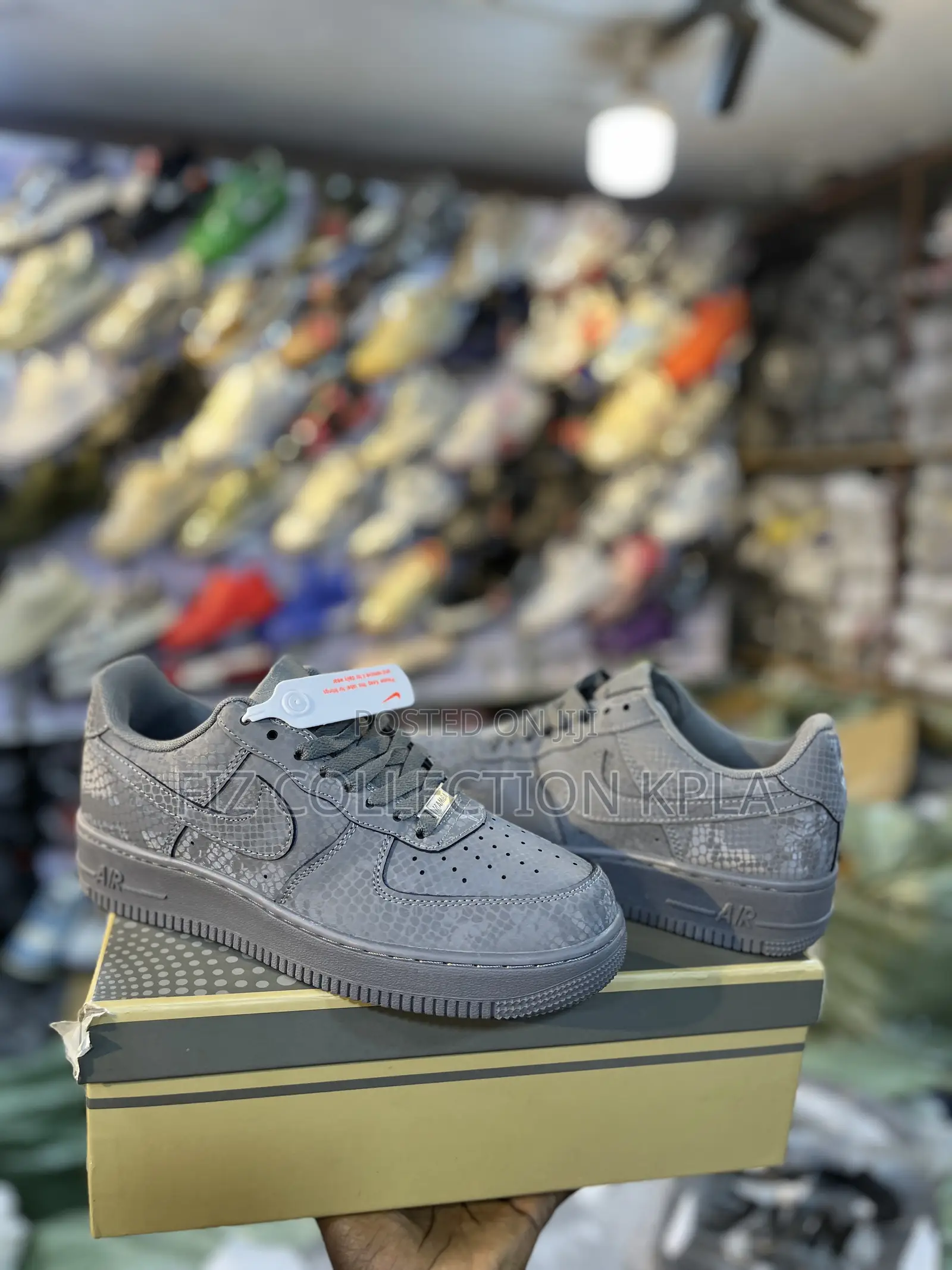 Kobe Bryant X Nike Air Force 1 Low Cool Grey Sneakers