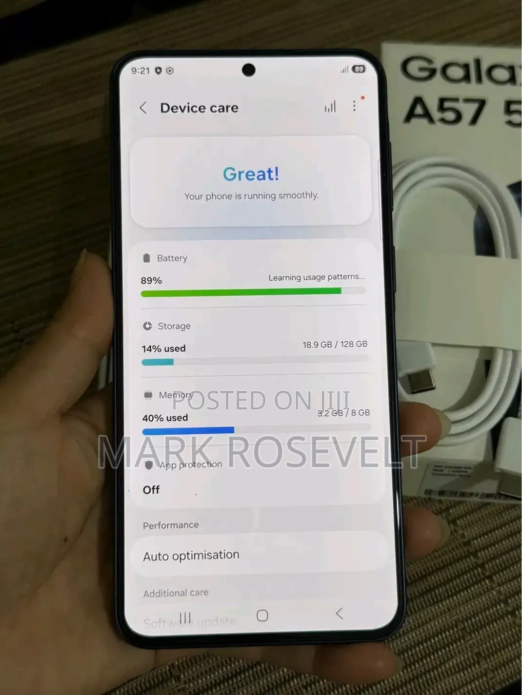 New Samsung Galaxy A57 256 GB Blue