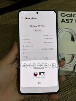 New Samsung Galaxy A57 256 GB Blue