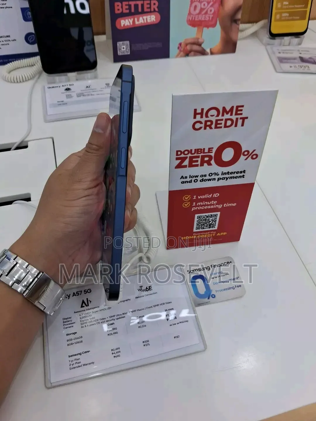 New Samsung Galaxy A57 256 GB Blue