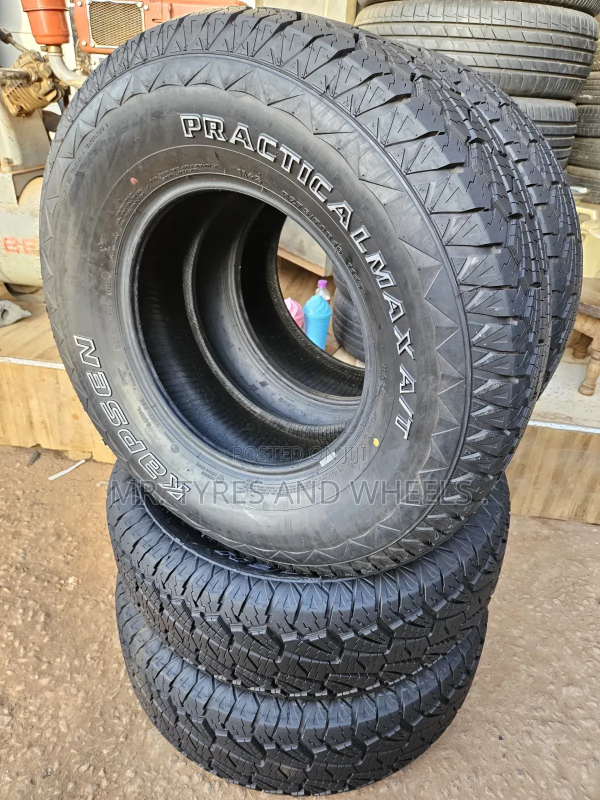 275 70 R16 Kapsin Practical AT Used Only 1week #Fast Class Used Tires