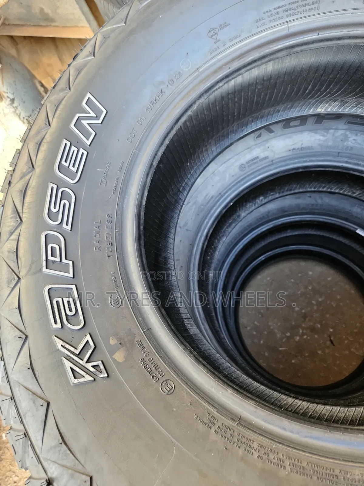 275 70 R16 Kapsin Practical AT Used Only 1week #Fast Class Used Tires