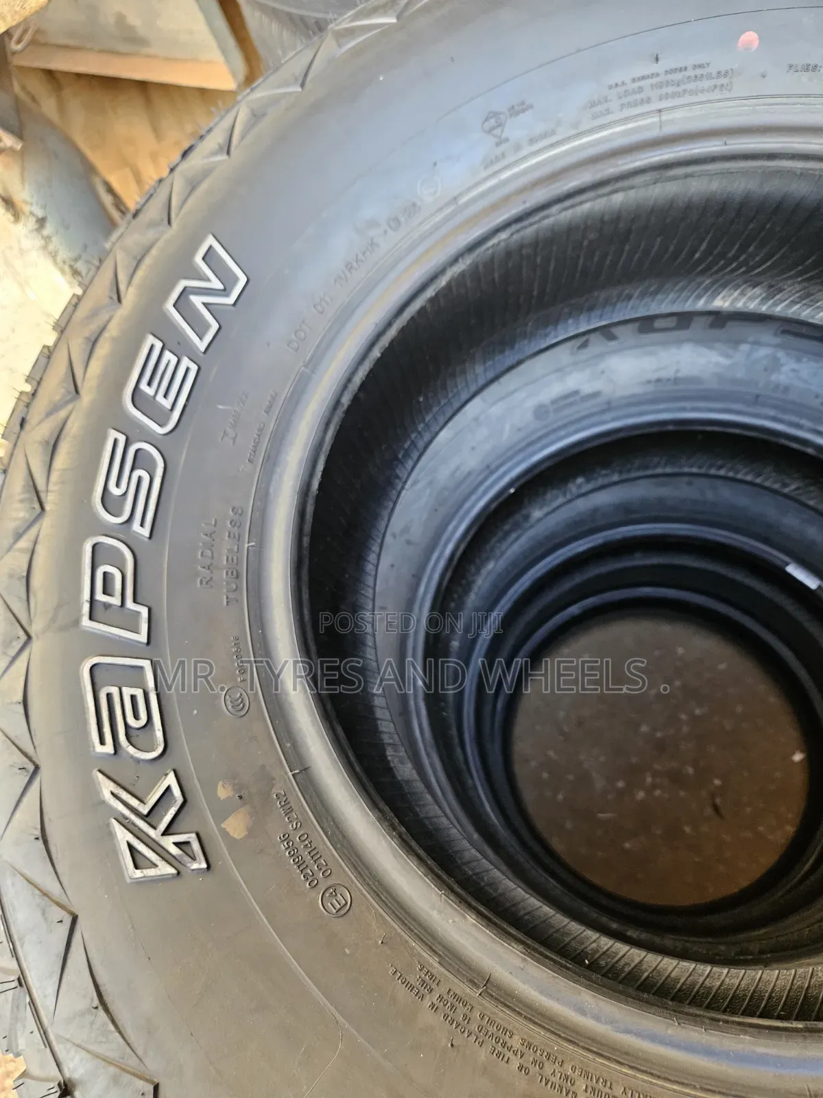275 70 R16 Kapsin Practical AT Used Only 1week #Fast Class Used Tires