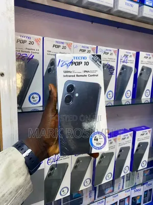 New Tecno Pop 10 128 GB Gray