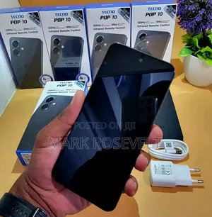 New Tecno Pop 10 128 GB Black