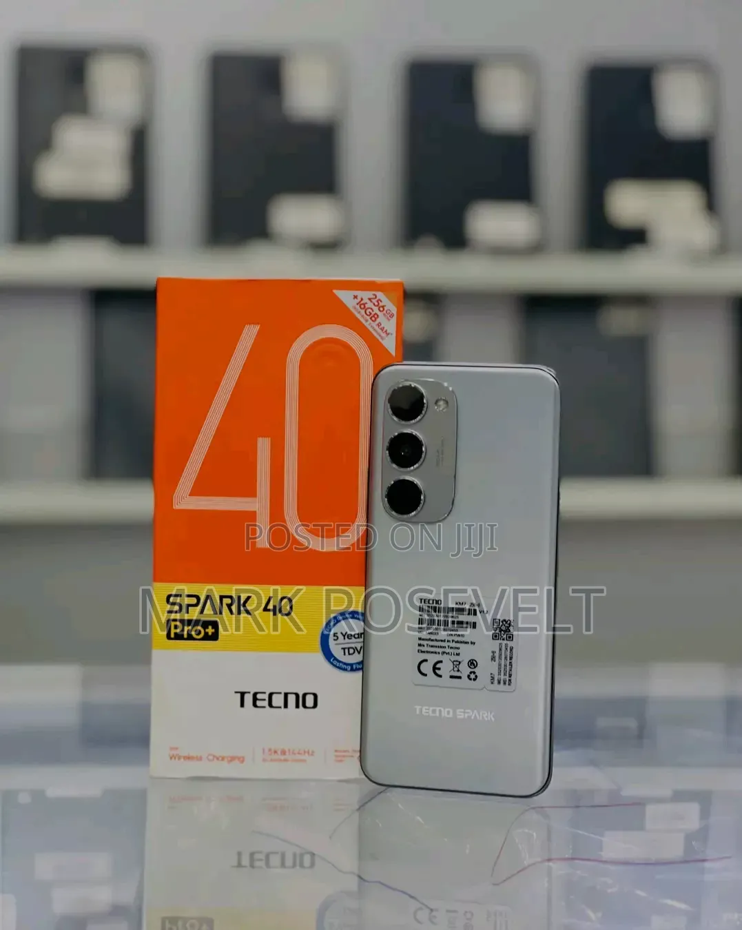 New Tecno Spark 40 Pro+ 256 GB Green