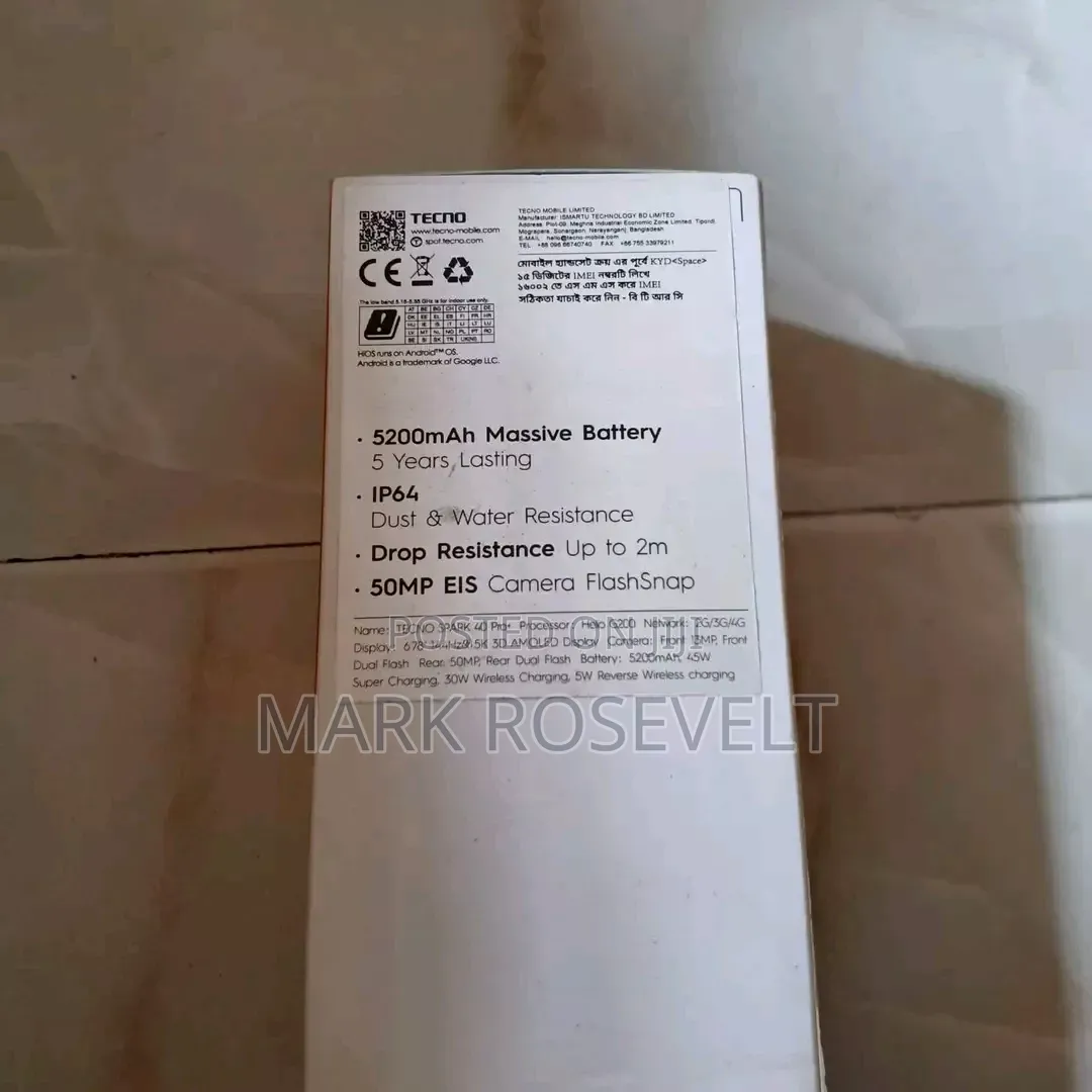 New Tecno Spark 40 Pro+ 256 GB Green