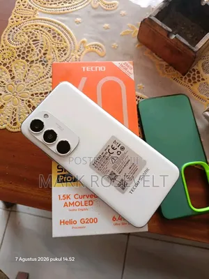 New Tecno Spark 40 Pro+ 256 GB White