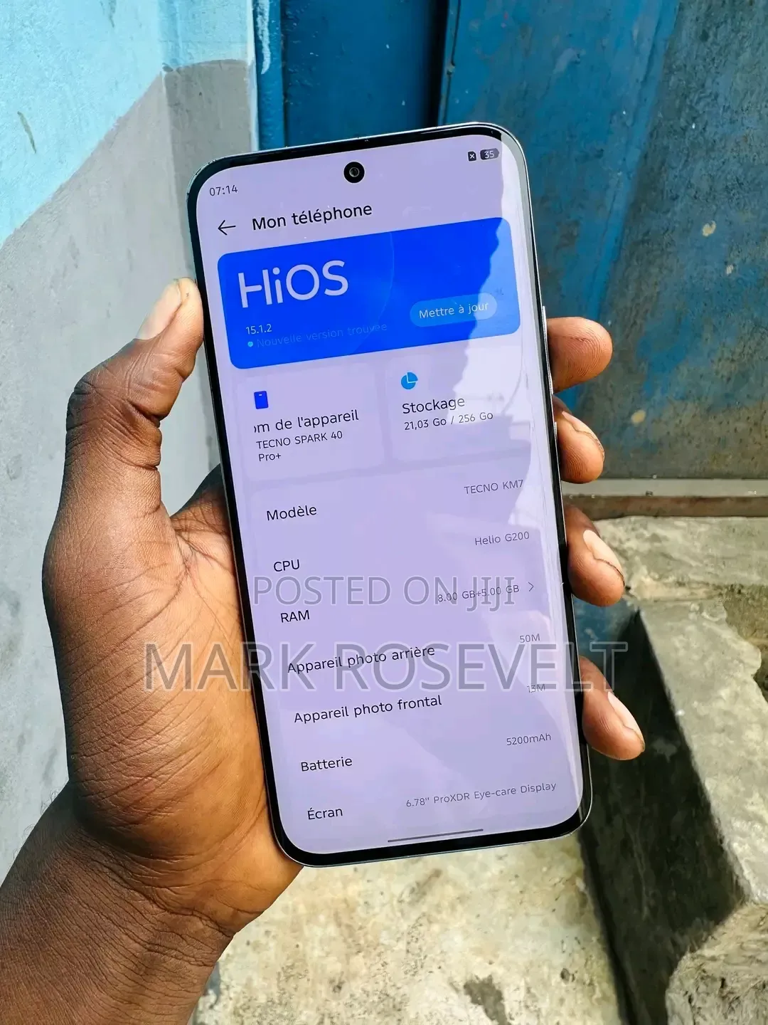 New Tecno Spark 40 Pro+ 256 GB Black