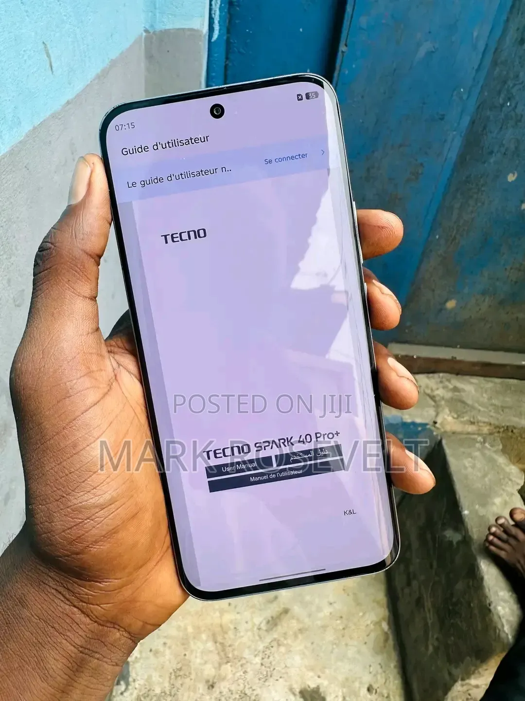 New Tecno Spark 40 Pro+ 256 GB Black
