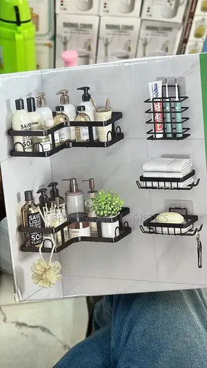 Five Pieces Bathroom Organizer
