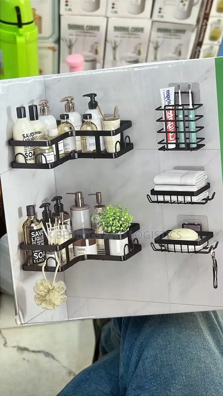 Five Pieces Bathroom Organizer