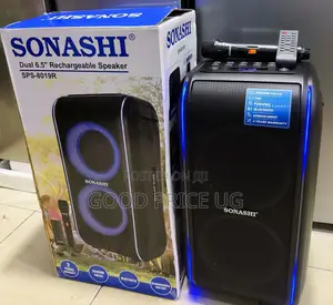 Sonashi SPS-8019R Dual 6.5" Rechargeable Party Speake