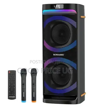 Sonashi Dual 6.5" Rechargeable Speaker (SPS-8020R