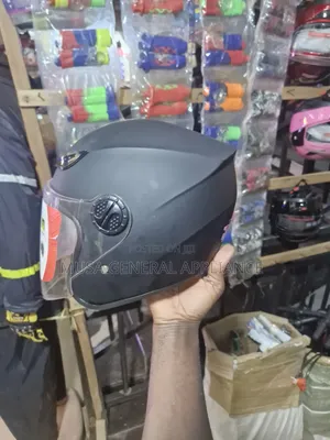 Open-Face Motorcycle Helmet