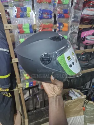 Open-Face Motorcycle Helmet