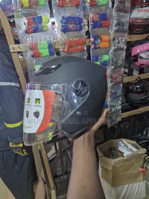 Open-Face Motorcycle Helmet
